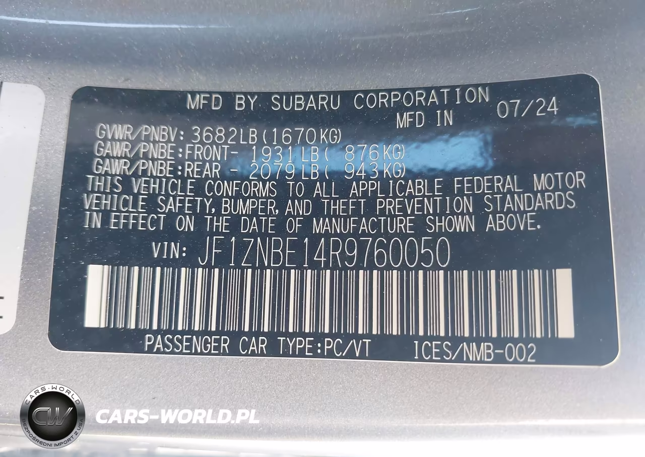 2024 Toyota Gr86 Premium VIN:JF1ZNBE14R9760050 - 9