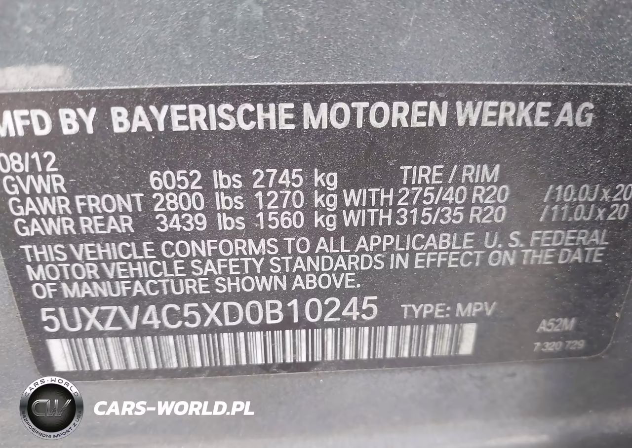 2013 BMW X5 xDrive35I-xDrive35I Premium-xDrive35I Sport Activity VIN:5UXZV4C5XD0B10245 - 9