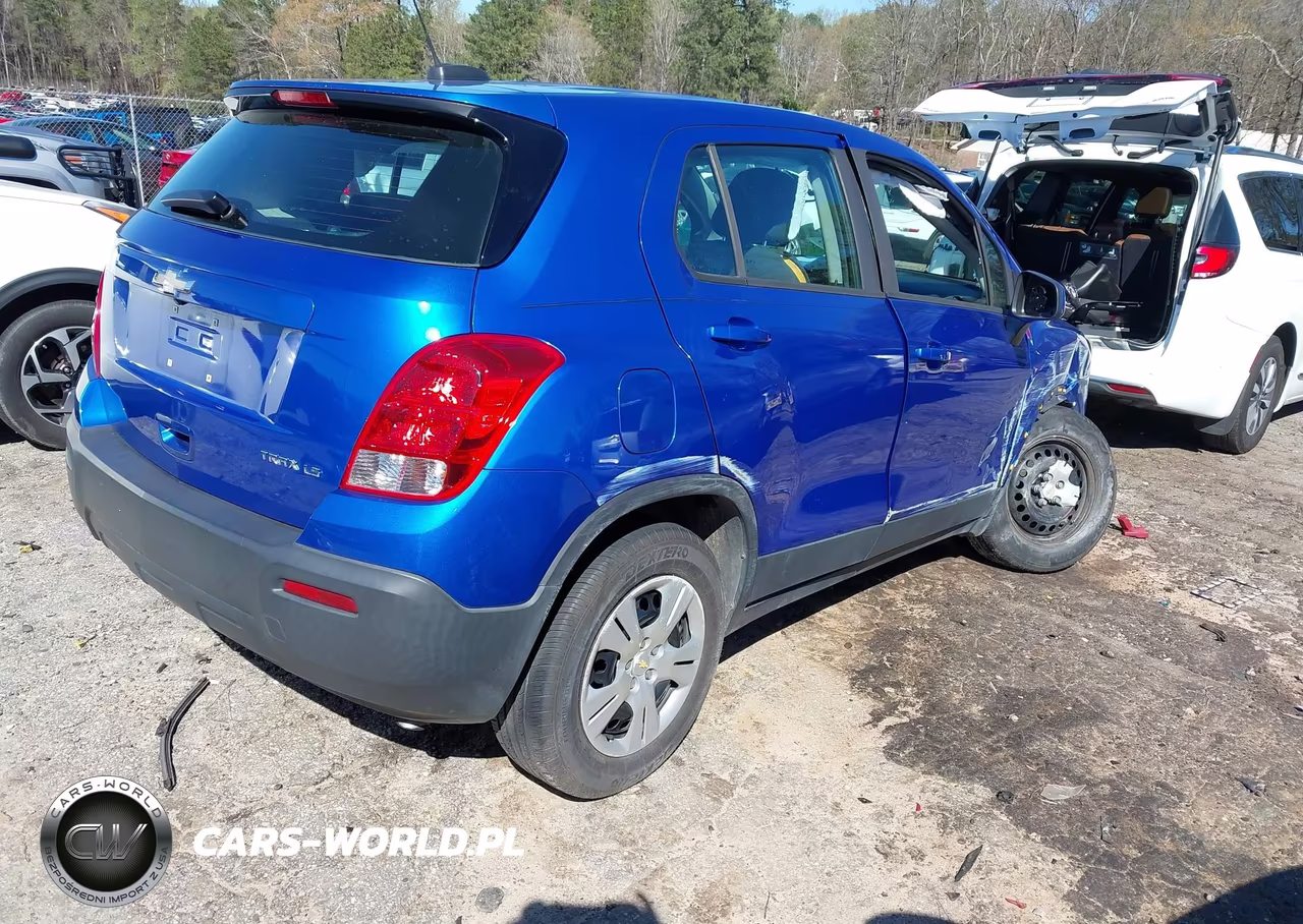2016 Chevrolet Trax 1Ls VIN:KL7CJKSB8GB758667 - 4