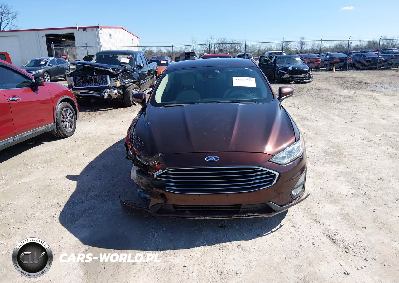 2019 Ford Fusion Se VIN:3FA6P0HD1KR194091 - 12