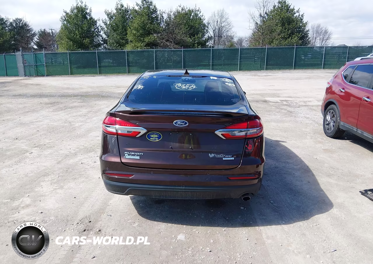 2019 Ford Fusion Se VIN:3FA6P0HD1KR194091 - 16