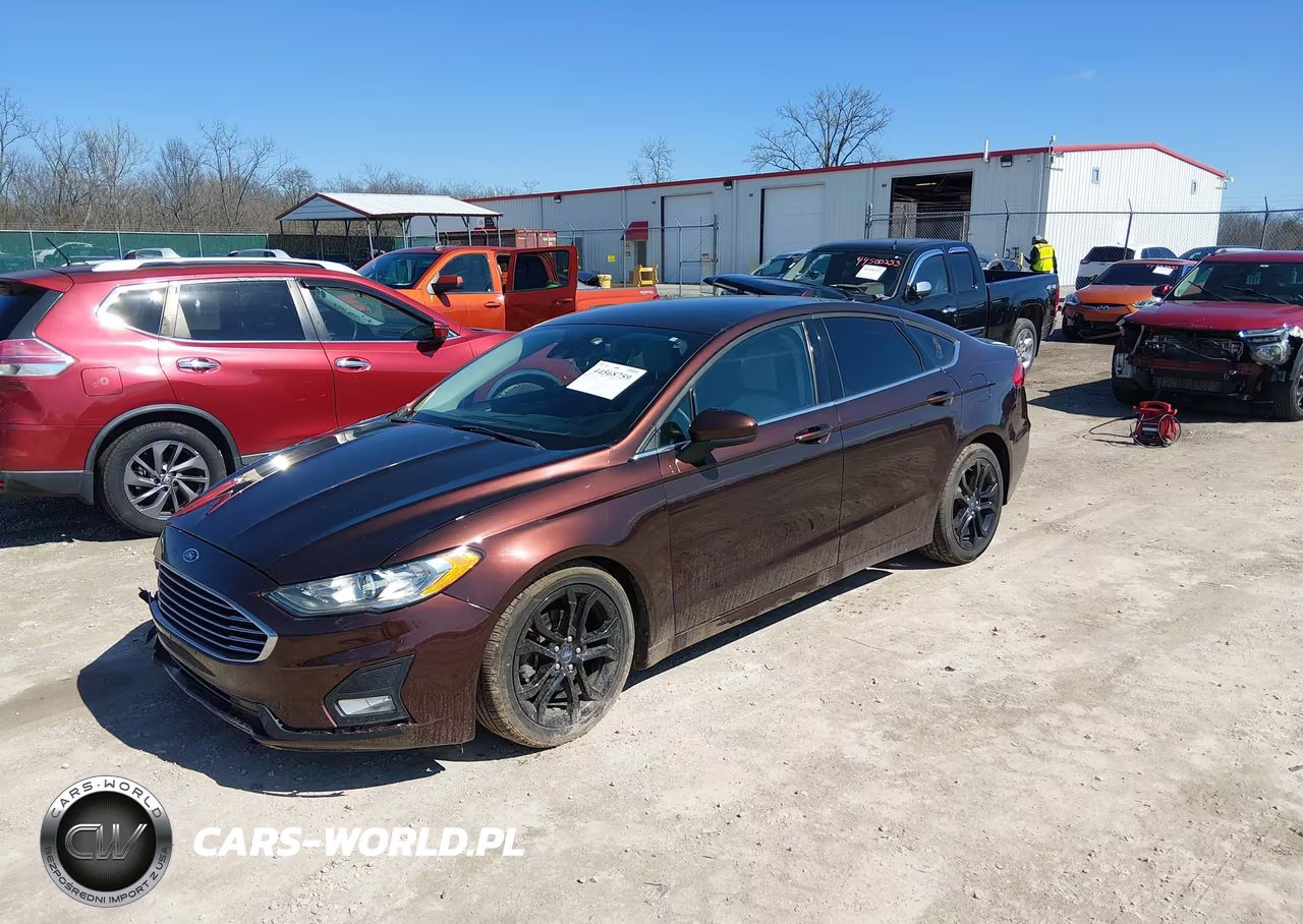 2019 Ford Fusion Se VIN:3FA6P0HD1KR194091 - 2