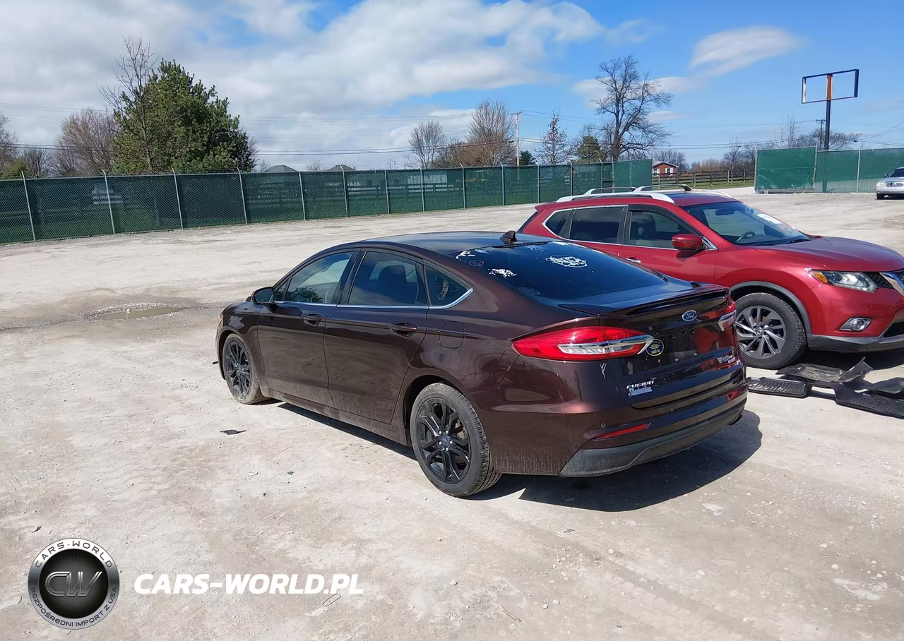 2019 Ford Fusion Se VIN:3FA6P0HD1KR194091 - 3