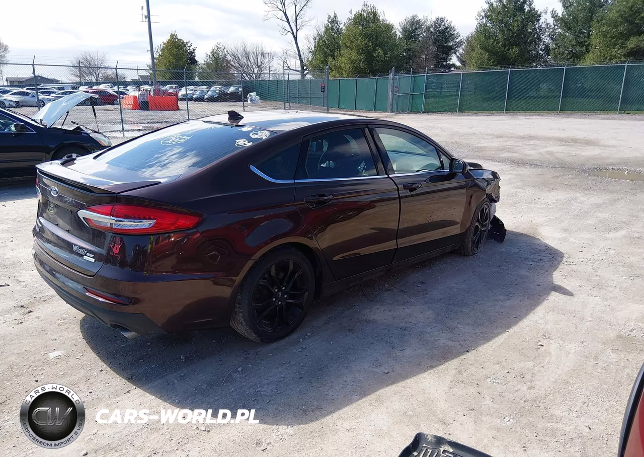2019 Ford Fusion Se VIN:3FA6P0HD1KR194091 - 4