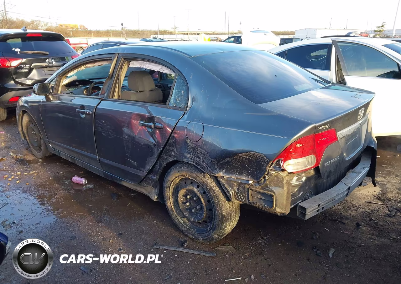 2011 Honda Civic Lx VIN:19XFA1F5XBE018905 - 3