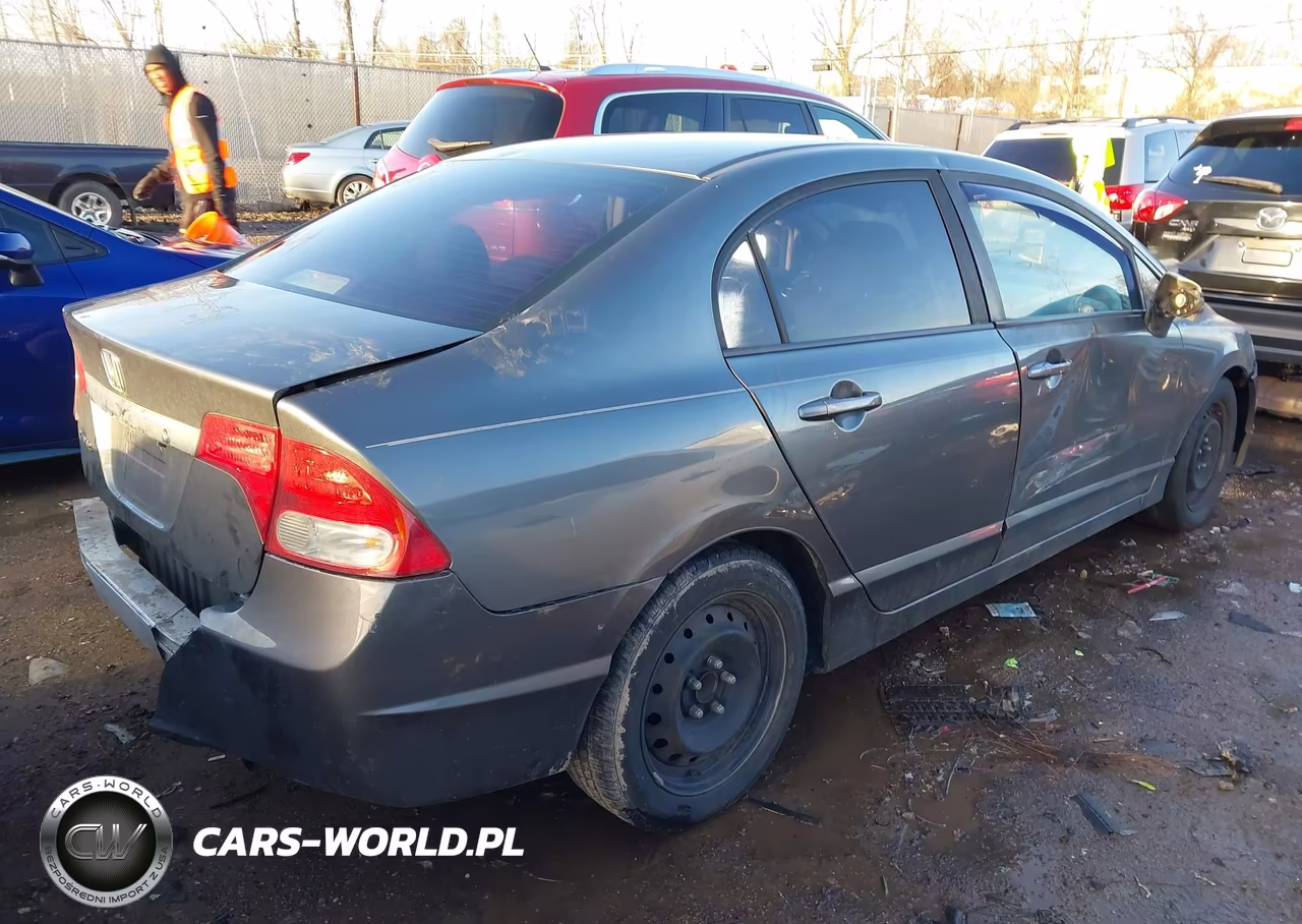 2011 Honda Civic Lx VIN:19XFA1F5XBE018905 - 4