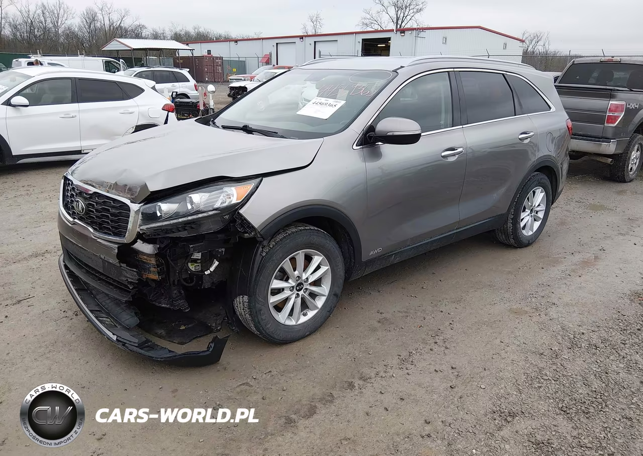 2019 Kia Sorento 2.4L Lx VIN:5XYPGDA33KG520409 - 2
