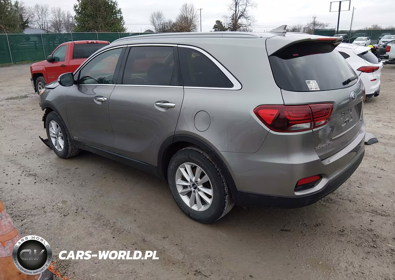 2019 Kia Sorento 2.4L Lx VIN:5XYPGDA33KG520409 - 3