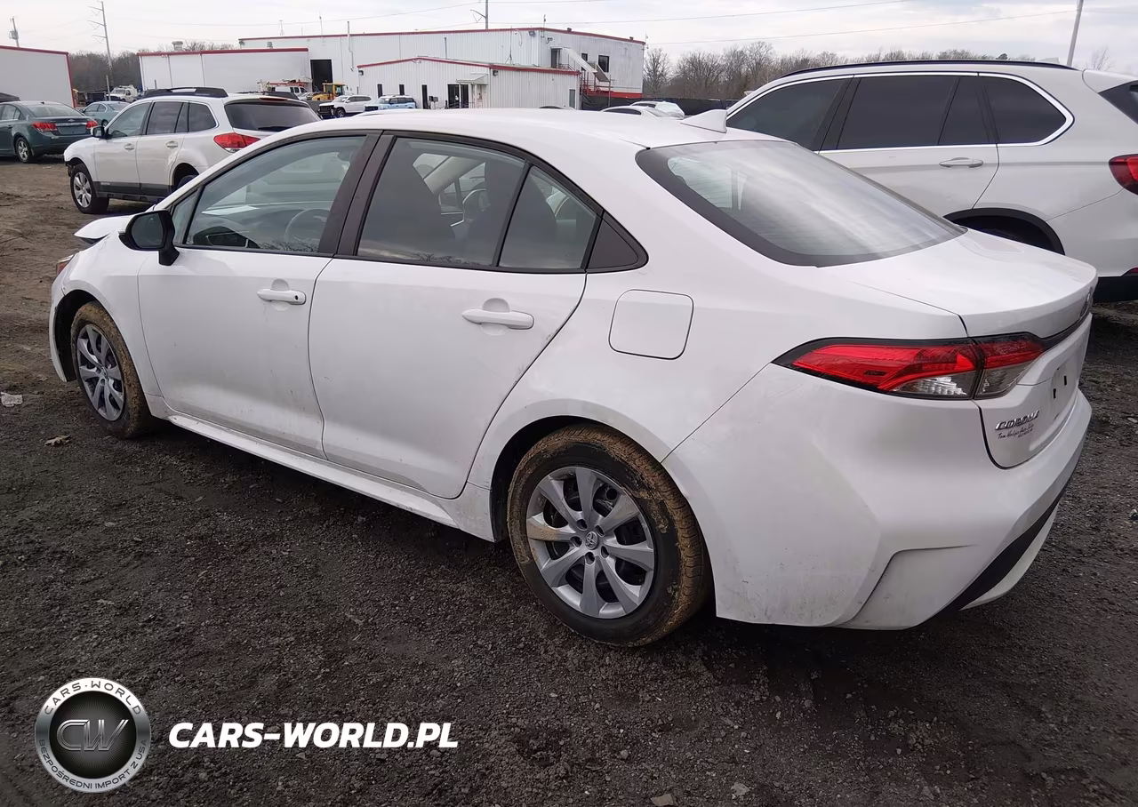 2022 Toyota Corolla Le VIN:5YFEPMAE1NP281161 - 3