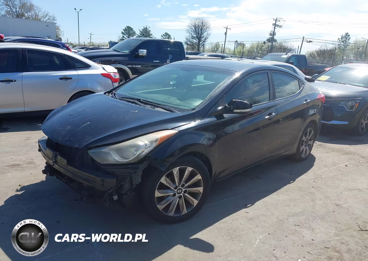 2012 Hyundai Elantra Limited VIN:5NPDH4AE5CH117026 - 2