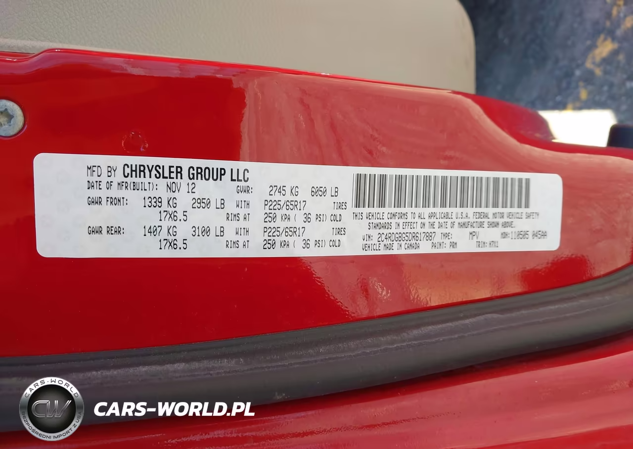 2013 Dodge Grand Caravan Se VIN:2C4RDGBG5DR617887 - 9