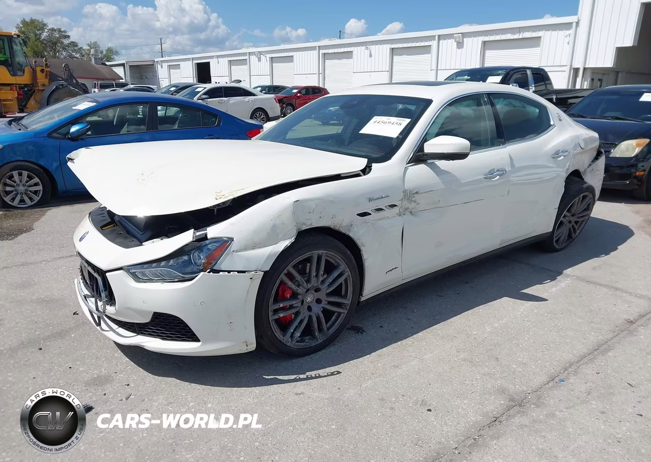 2017 Maserati Ghibli S VIN:ZAM57RSS1H1252524 - 2