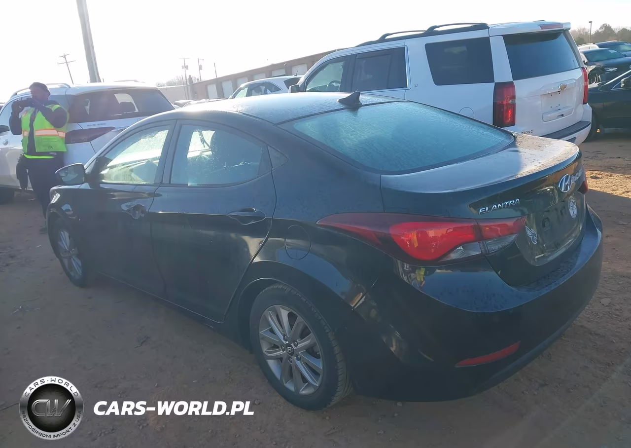 2015 Hyundai Elantra Se VIN:5NPDH4AE4FH591814 - 3