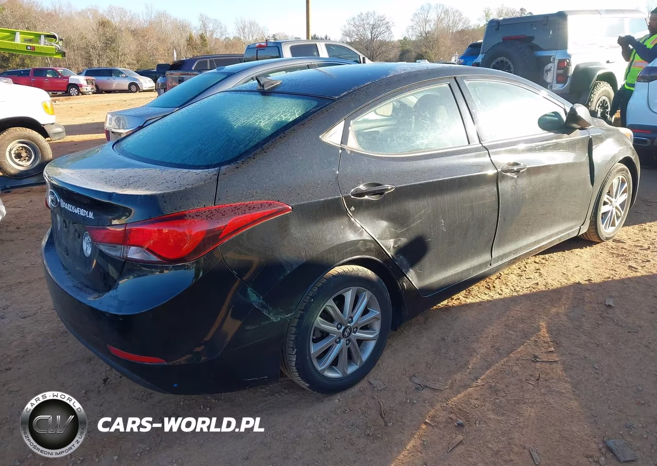 2015 Hyundai Elantra Se VIN:5NPDH4AE4FH591814 - 4