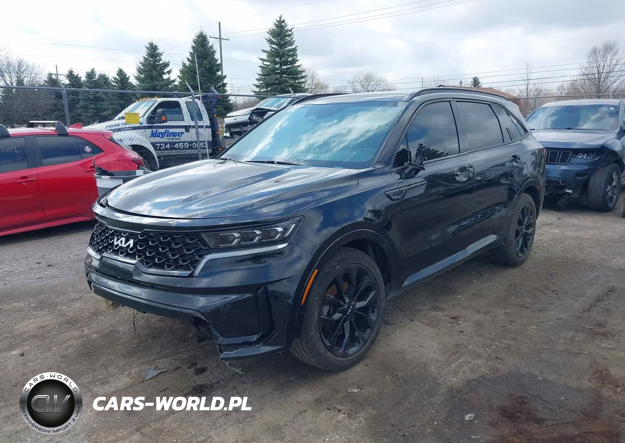 2022 Kia Sorento Sx VIN:5XYRK4LF7NG086448 - 2