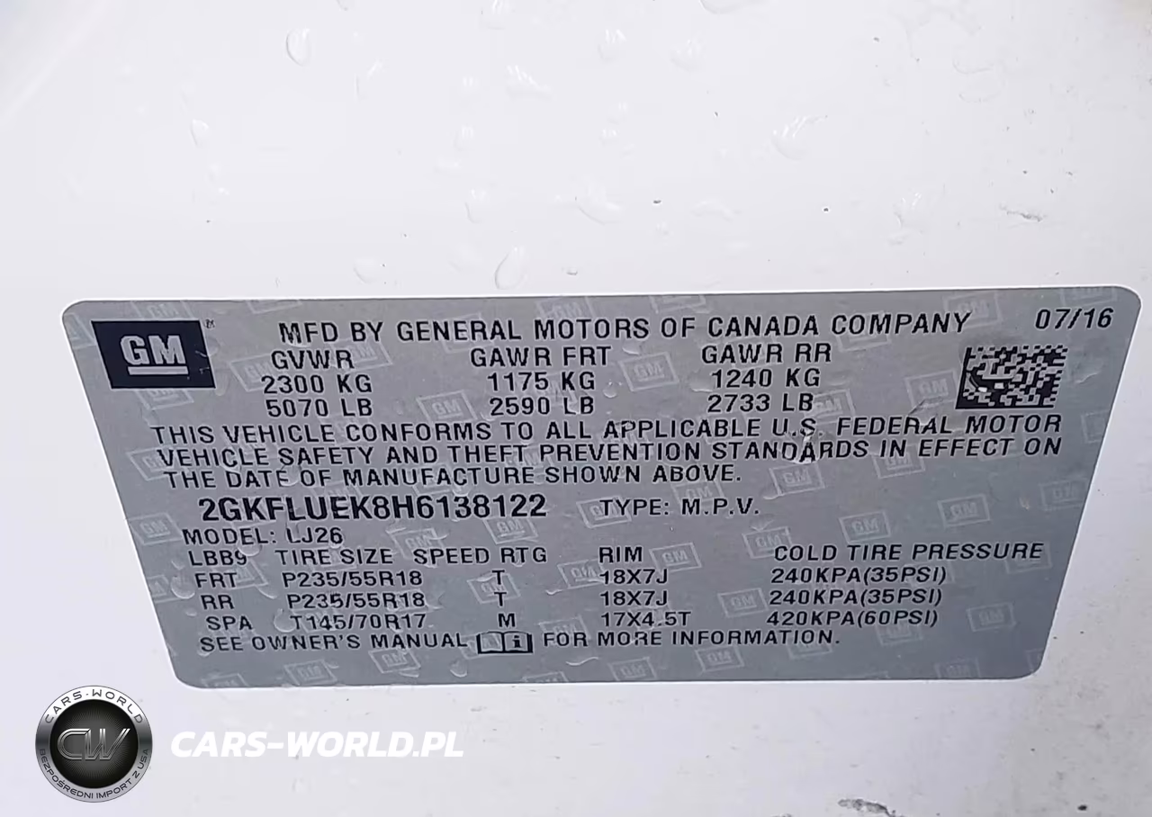 2017 GMC Terrain Slt VIN:2GKFLUEK8H6138122 - 9