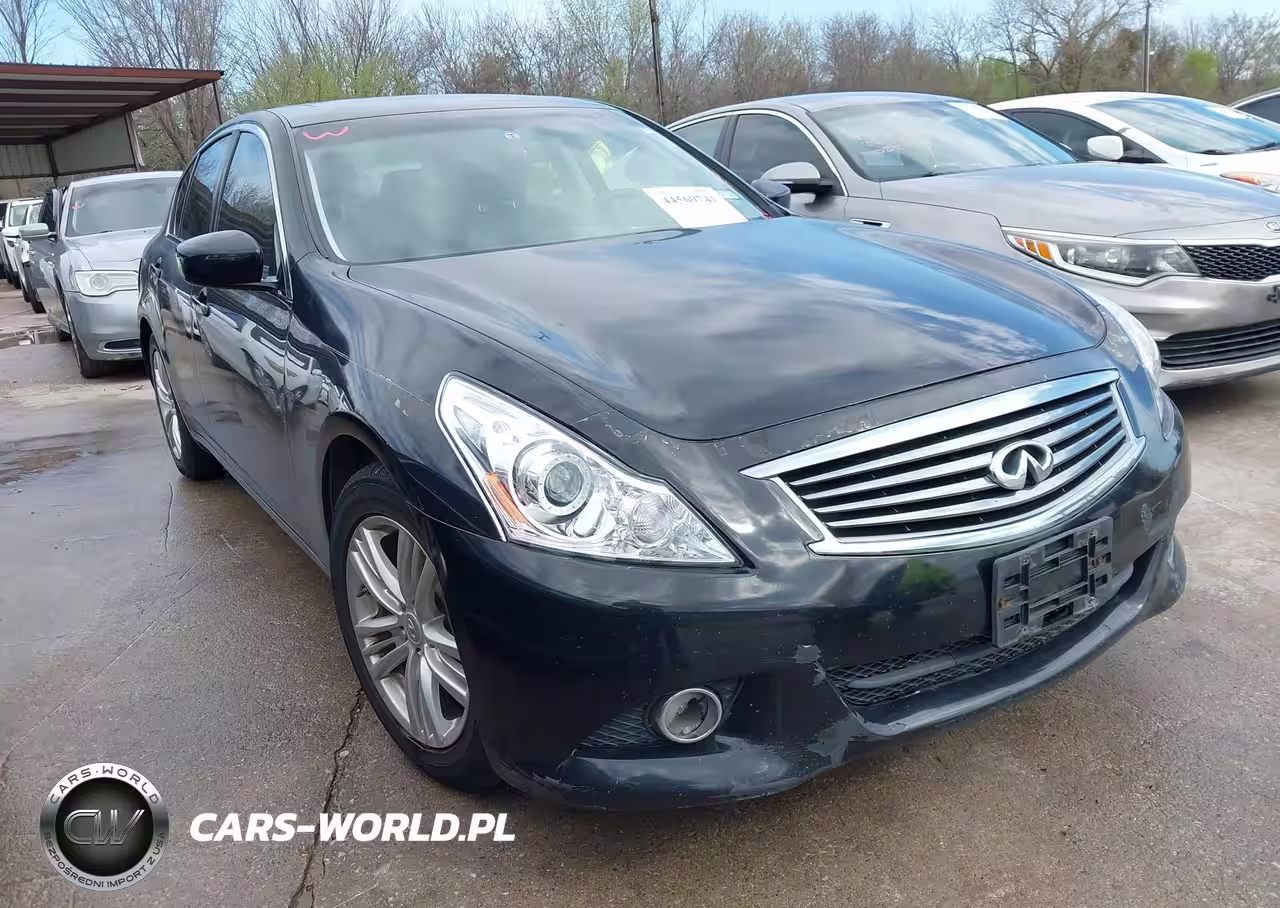 2012 Infiniti G37 Journey