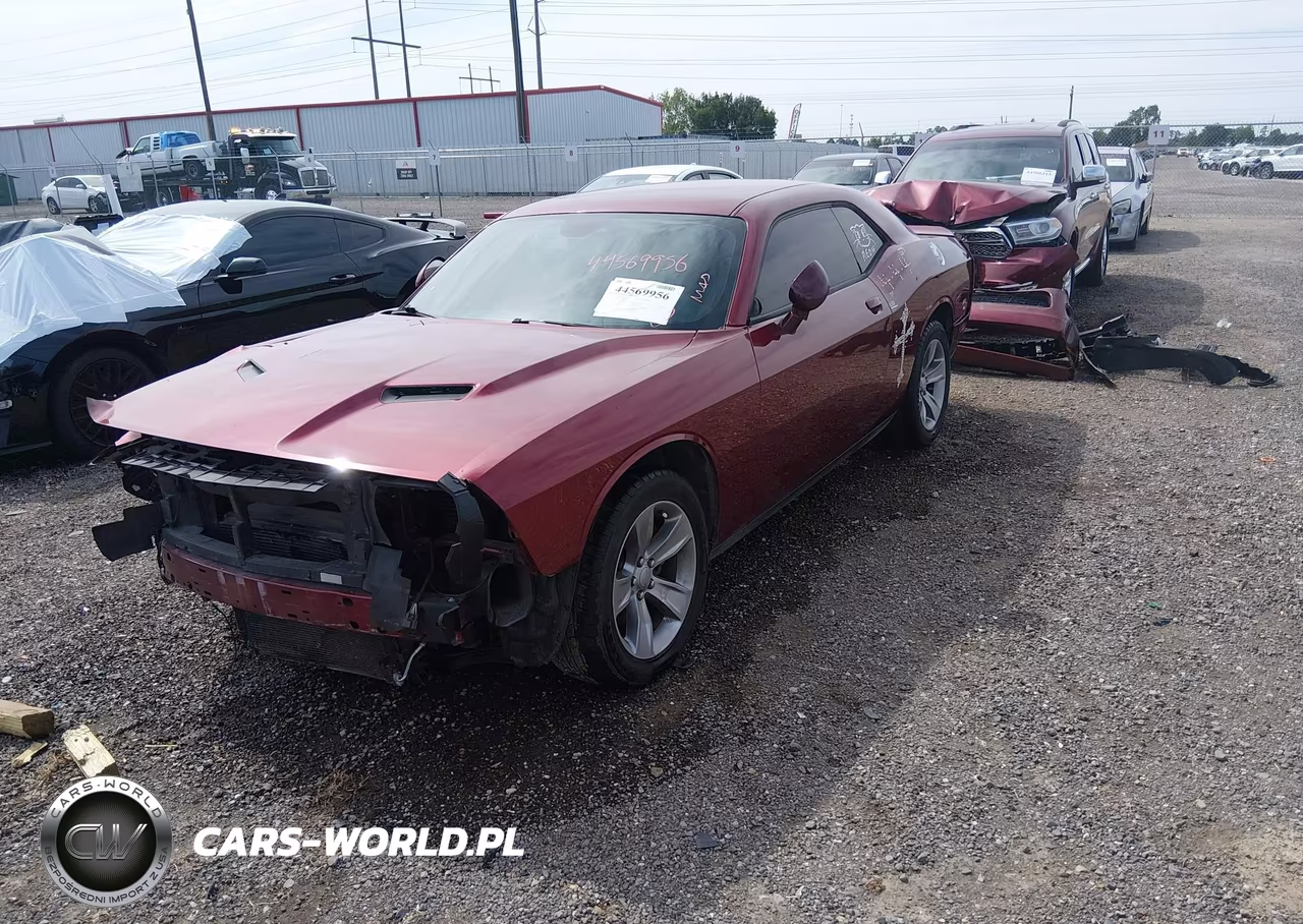 2019 Dodge Challenger Sxt VIN:2C3CDZAG8KH744580 - 2