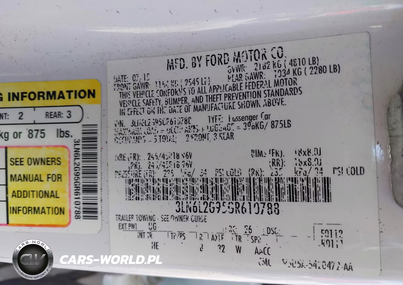 2016 Lincoln Mkz VIN:3LN6L2G95GR610788 - 9