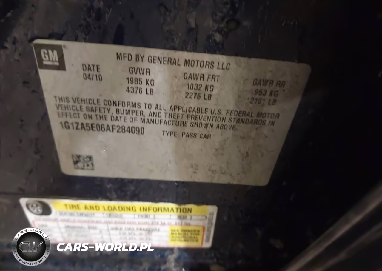 2010 Chevrolet Malibu Ls VIN:1G1ZA5E06AF284090 - 9