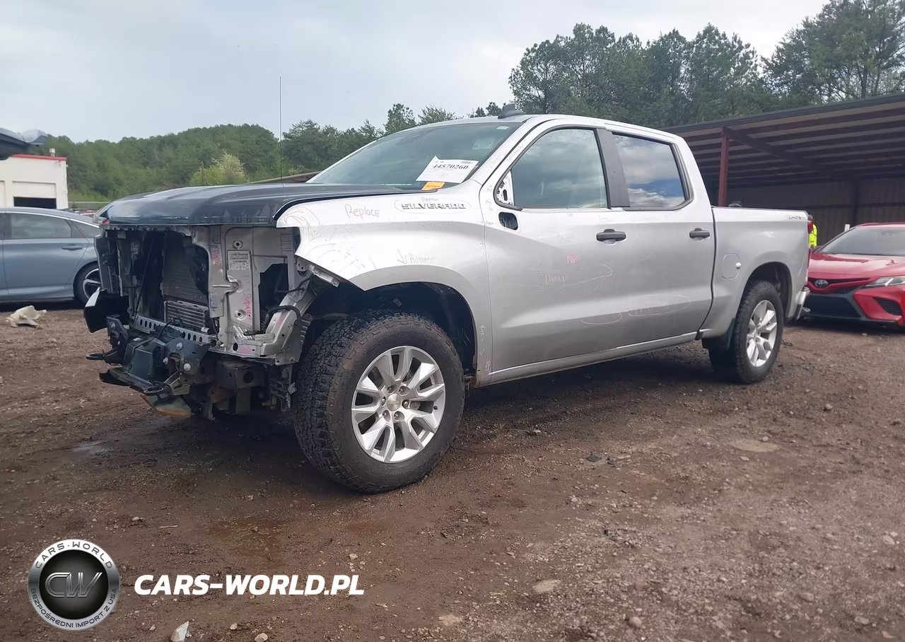 2022 Chevrolet Silverado 1500 4Wd Short Bed Custom VIN:1GCPDBEK8NZ571151 - 2
