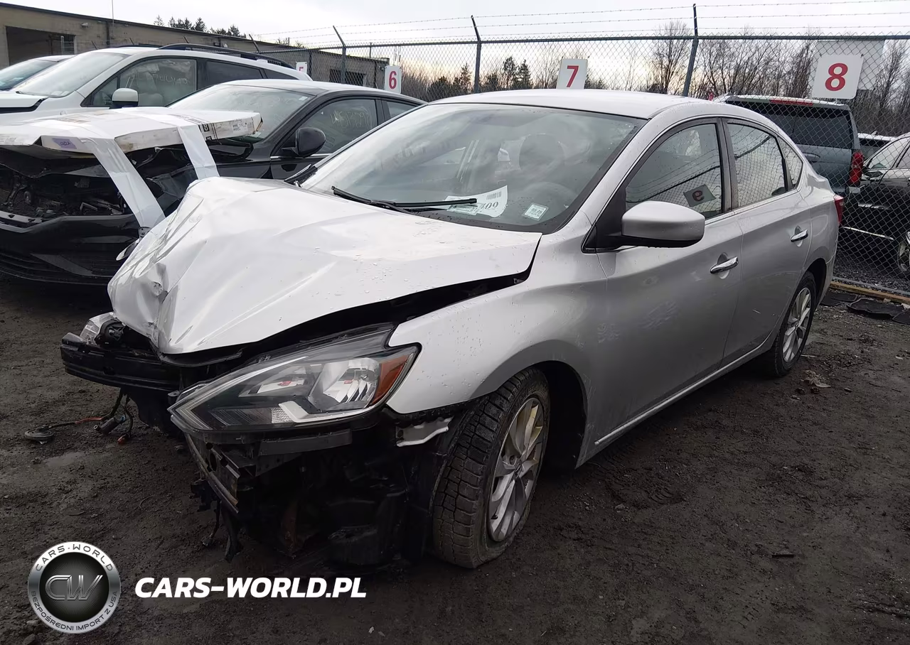 2019 Nissan Sentra Sv VIN:3N1AB7AP5KY358872 - 2
