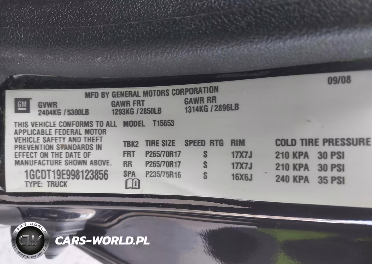 2009 Chevrolet Colorado Lt VIN:1GCDT19E998123856 - 9