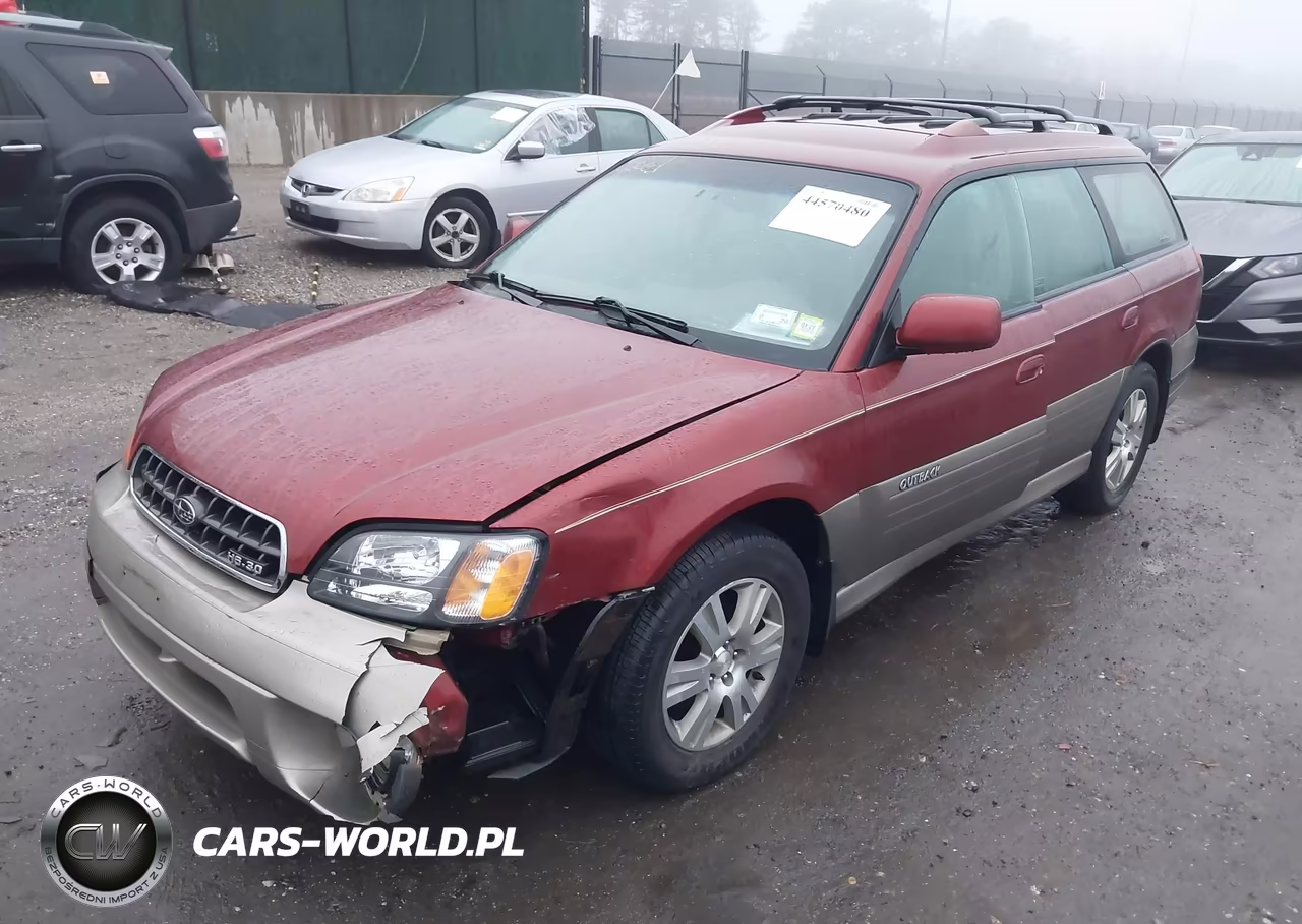 2004 Subaru Outback H6-3.0 W-35Th Anniversary Edition VIN:4S3BH815547613092 - 2