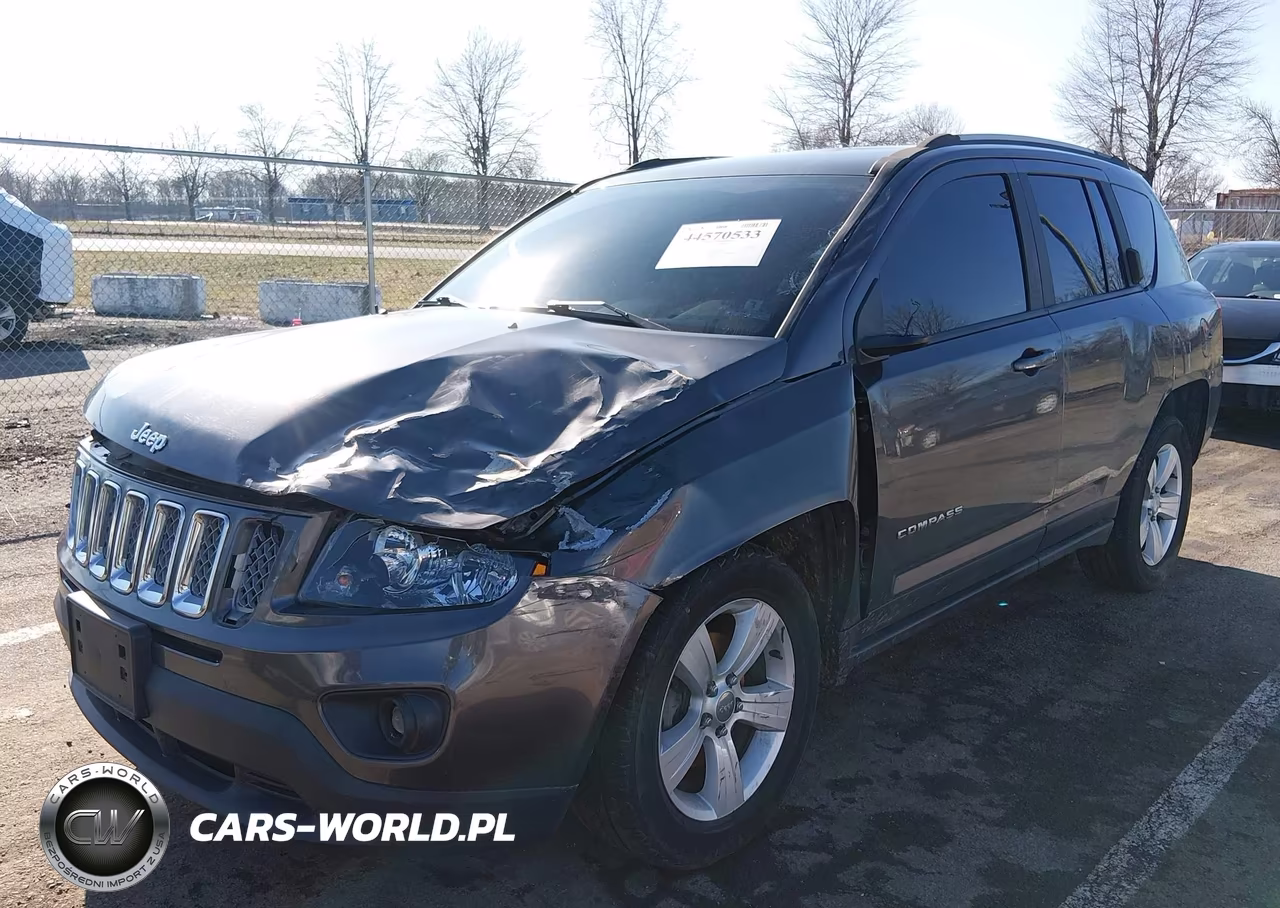 2017 Jeep Compass Latitude 4X4 VIN:1C4NJDEB9HD191975 - 2
