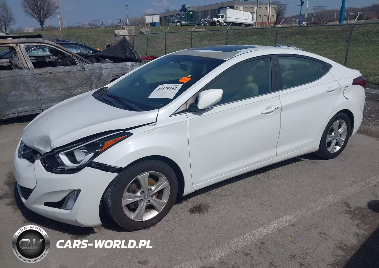 2016 Hyundai Elantra Value Edition VIN:5NPDH4AE8GH675958 - 2