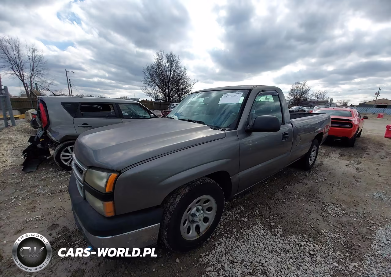 2006 Chevrolet Silverado 1500 Work Truck VIN:1GCEC14X76Z102040 - 2