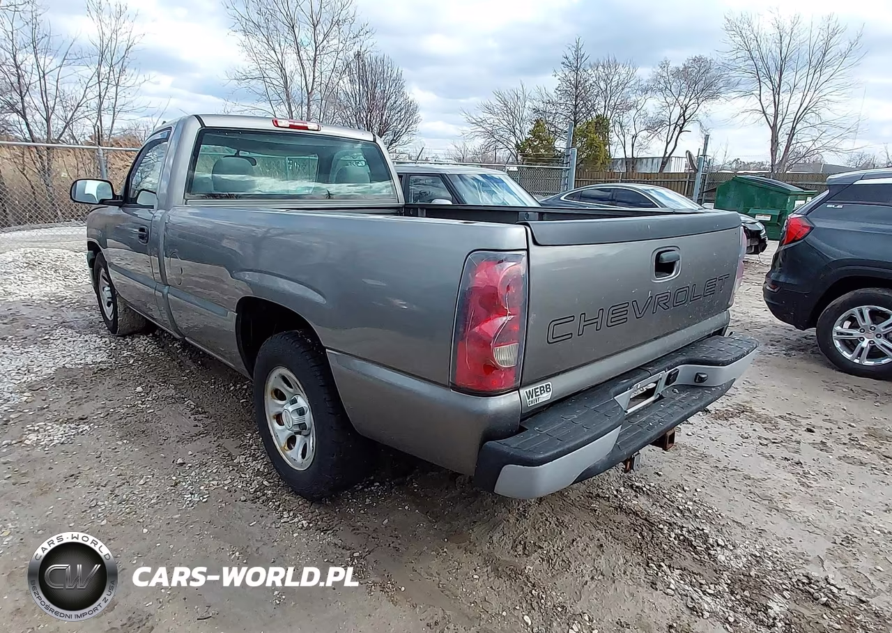 2006 Chevrolet Silverado 1500 Work Truck VIN:1GCEC14X76Z102040 - 3