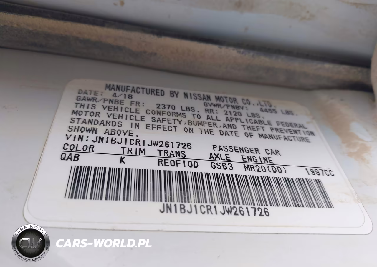 2018 Nissan Rogue Sport Sv VIN:JN1BJ1CR1JW261726 - 9