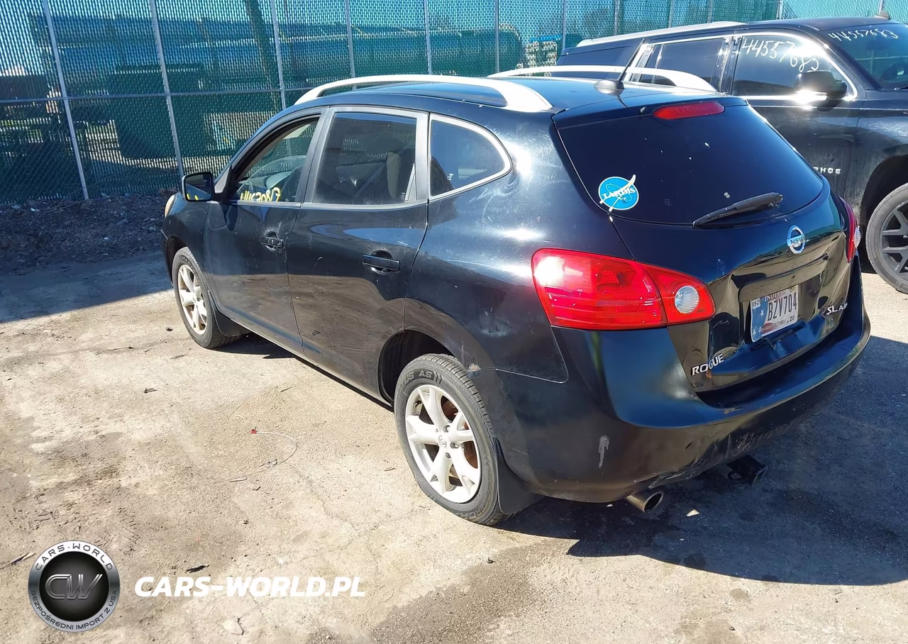 2008 Nissan Rogue Sl VIN:JN8AS58V68W405336 - 3