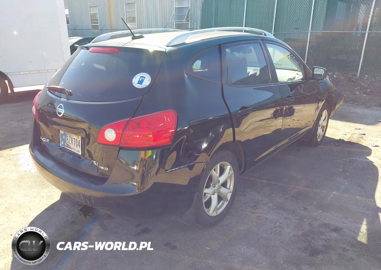 2008 Nissan Rogue Sl VIN:JN8AS58V68W405336 - 4