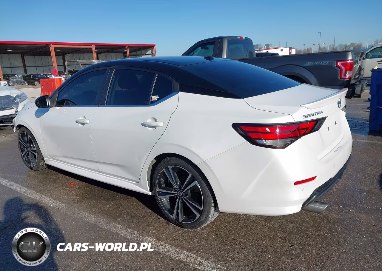 2020 Nissan Sentra Sr Xtronic Cvt VIN:3N1AB8DV6LY259687 - 3