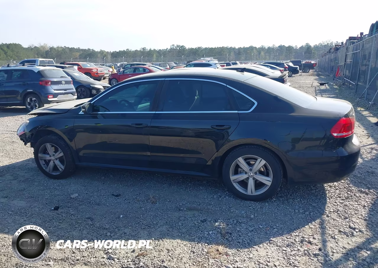 2013 Volkswagen Passat 2.5L Se VIN:1VWBP7A31DC042104 - 14