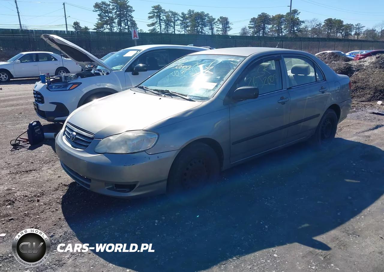 2003 Toyota Corolla Ce VIN:1NXBR32E83Z110585 - 2