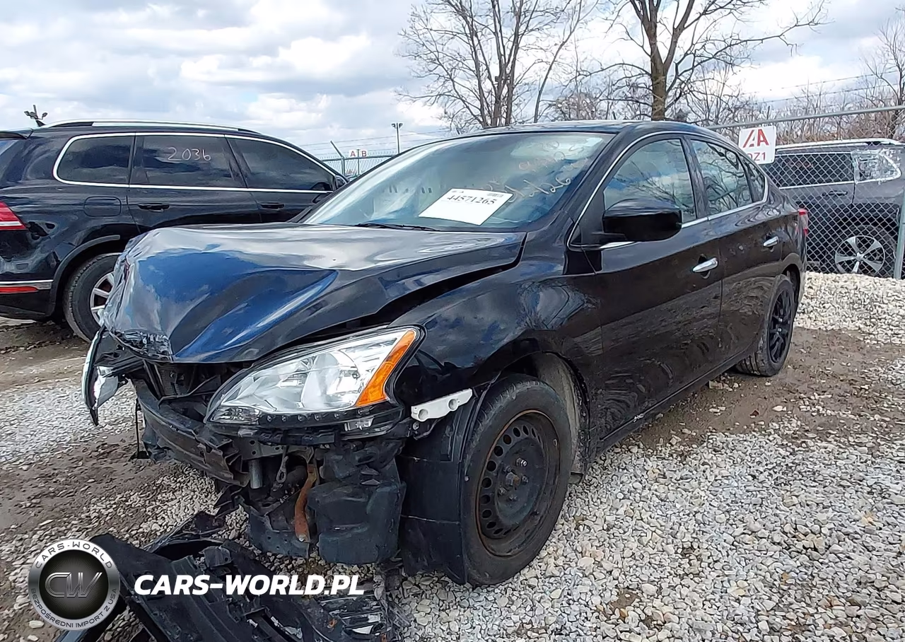 2015 Nissan Sentra Sv VIN:3N1AB7AP3FY214615 - 2