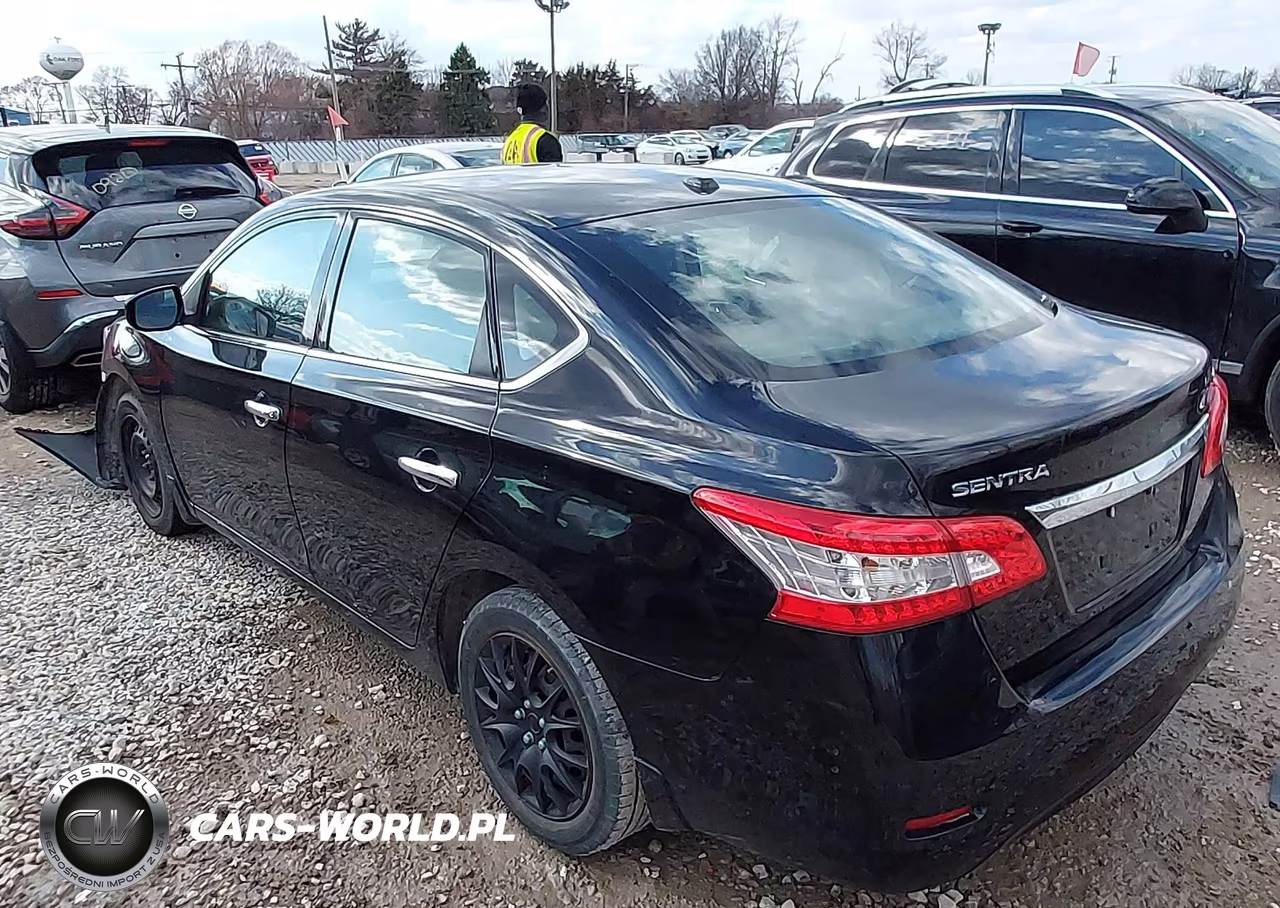2015 Nissan Sentra Sv VIN:3N1AB7AP3FY214615 - 3
