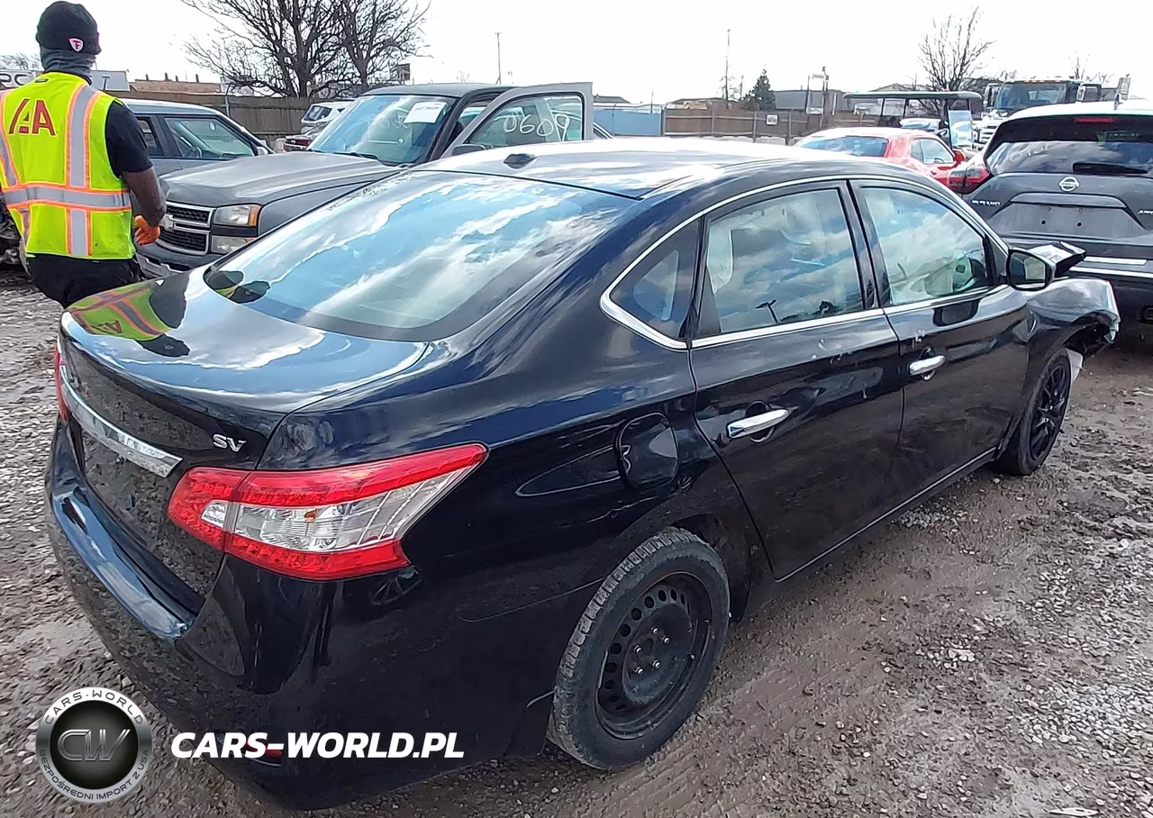 2015 Nissan Sentra Sv VIN:3N1AB7AP3FY214615 - 4