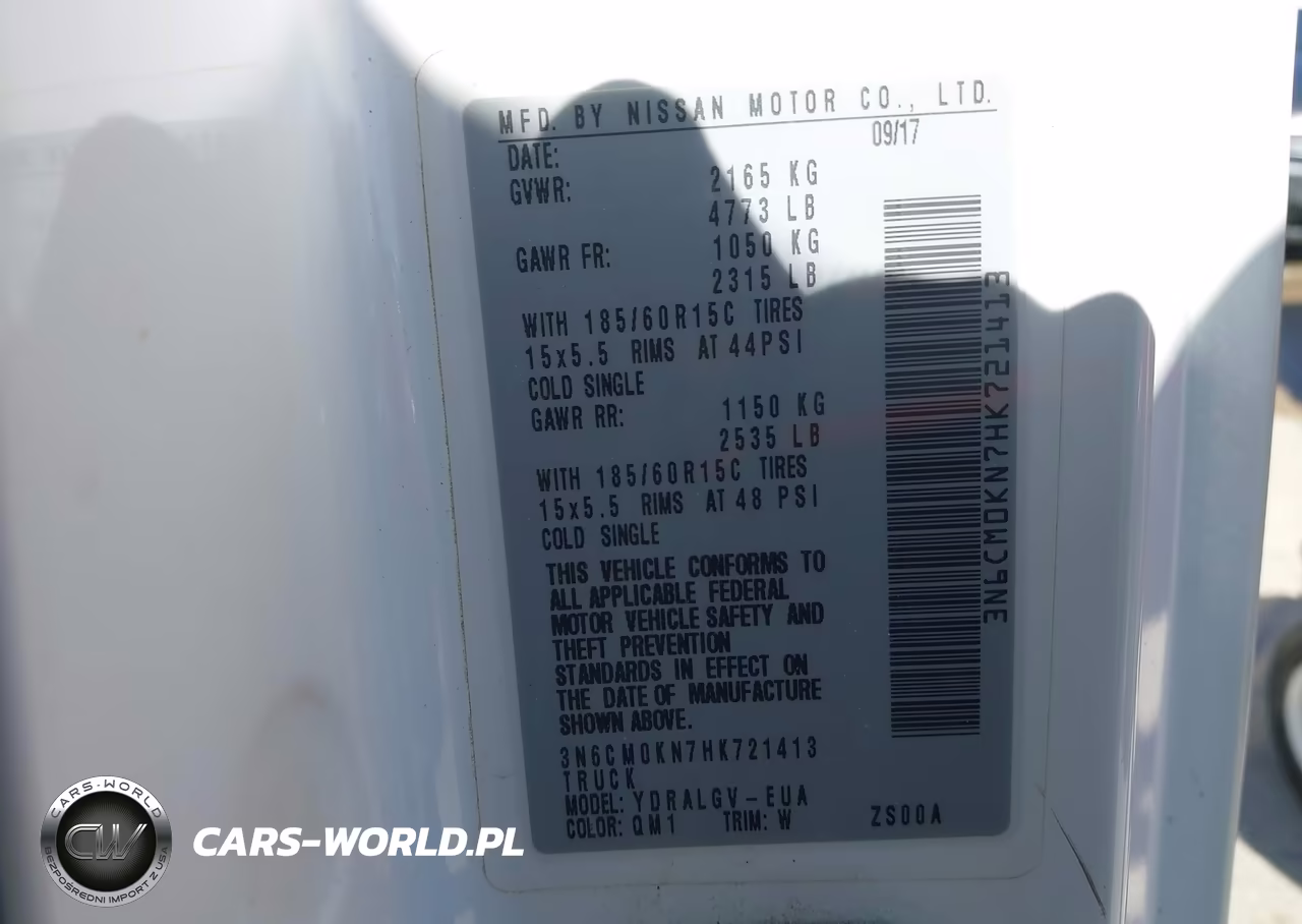 2017 Nissan Nv200 Sv VIN:3N6CM0KN7HK721413 - 9