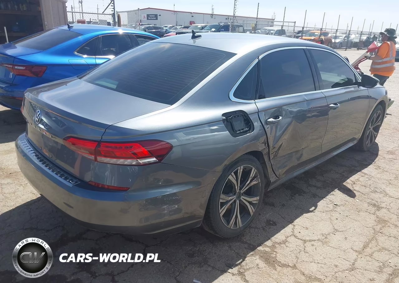 2021 Volkswagen Passat 2.0T Se VIN:1VWSA7A37MC001039 - 4