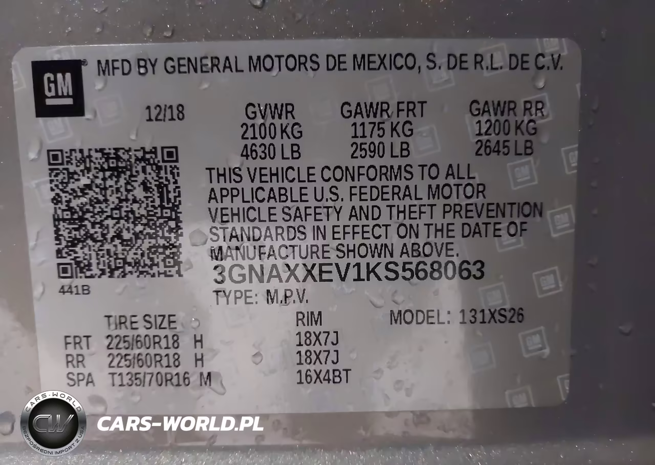 2019 Chevrolet Equinox Premier VIN:3GNAXXEV1KS568063 - 9