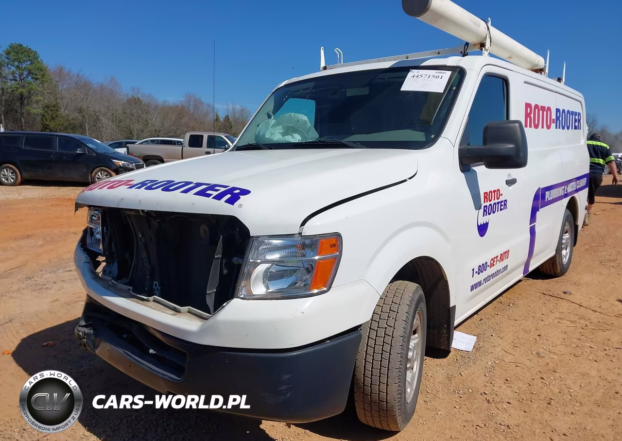 2021 Nissan Nv Cargo Nv2500 Hd Sv Standard Roof V6 VIN:1N6BF0KY4MN805516 - 2