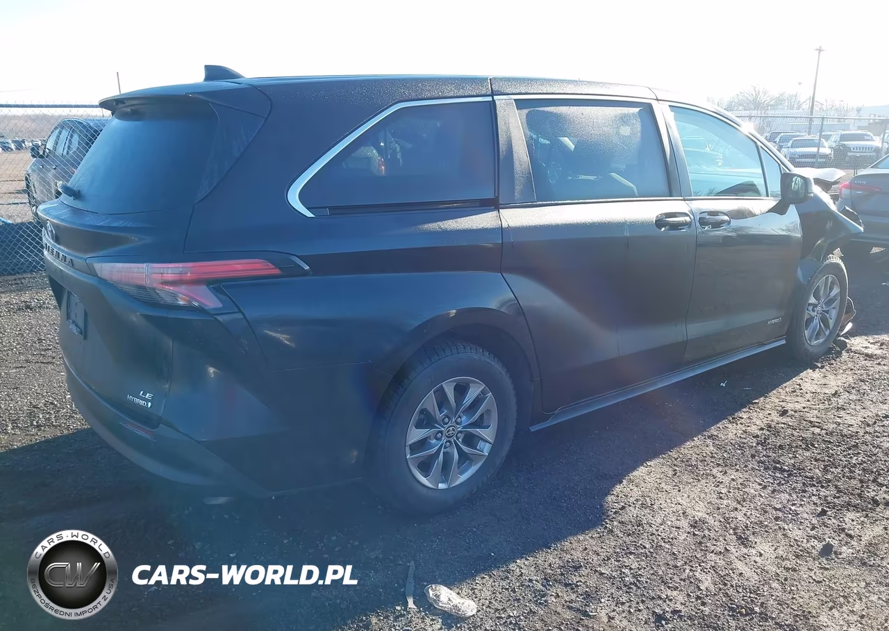 2021 Toyota Sienna Le VIN:5TDKRKEC7MS009360 - 4