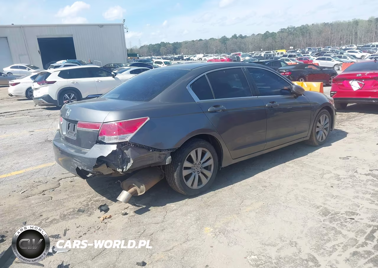2012 Honda Accord 2.4 Ex VIN:1HGCP2F70CA083390 - 4