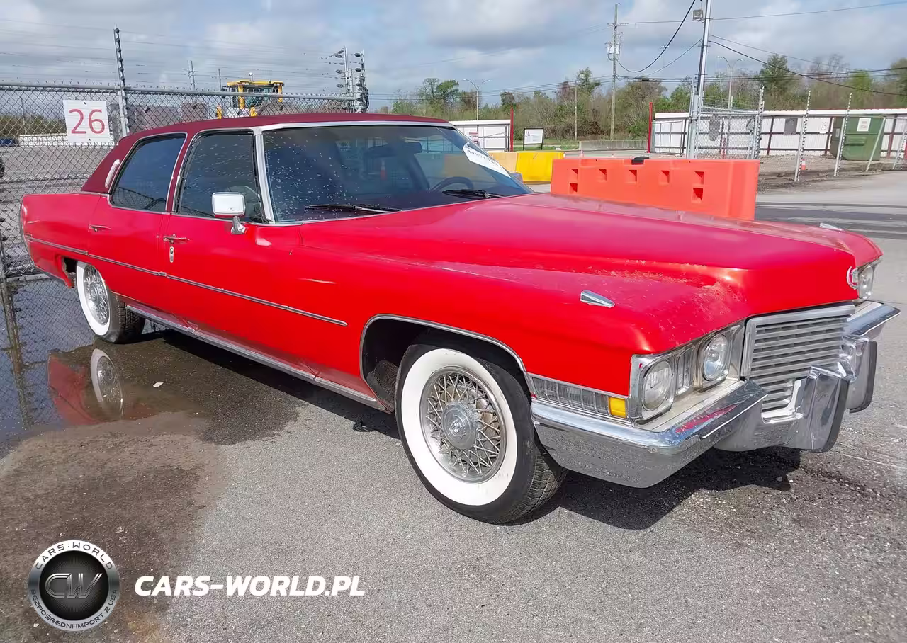 1972 Cadillac 4 Door Sedan