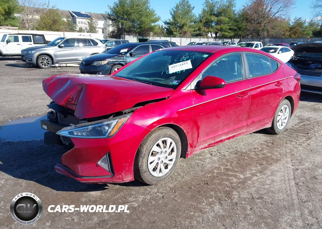 2019 Hyundai Elantra Se VIN:5NPD74LF1KH438262 - 2