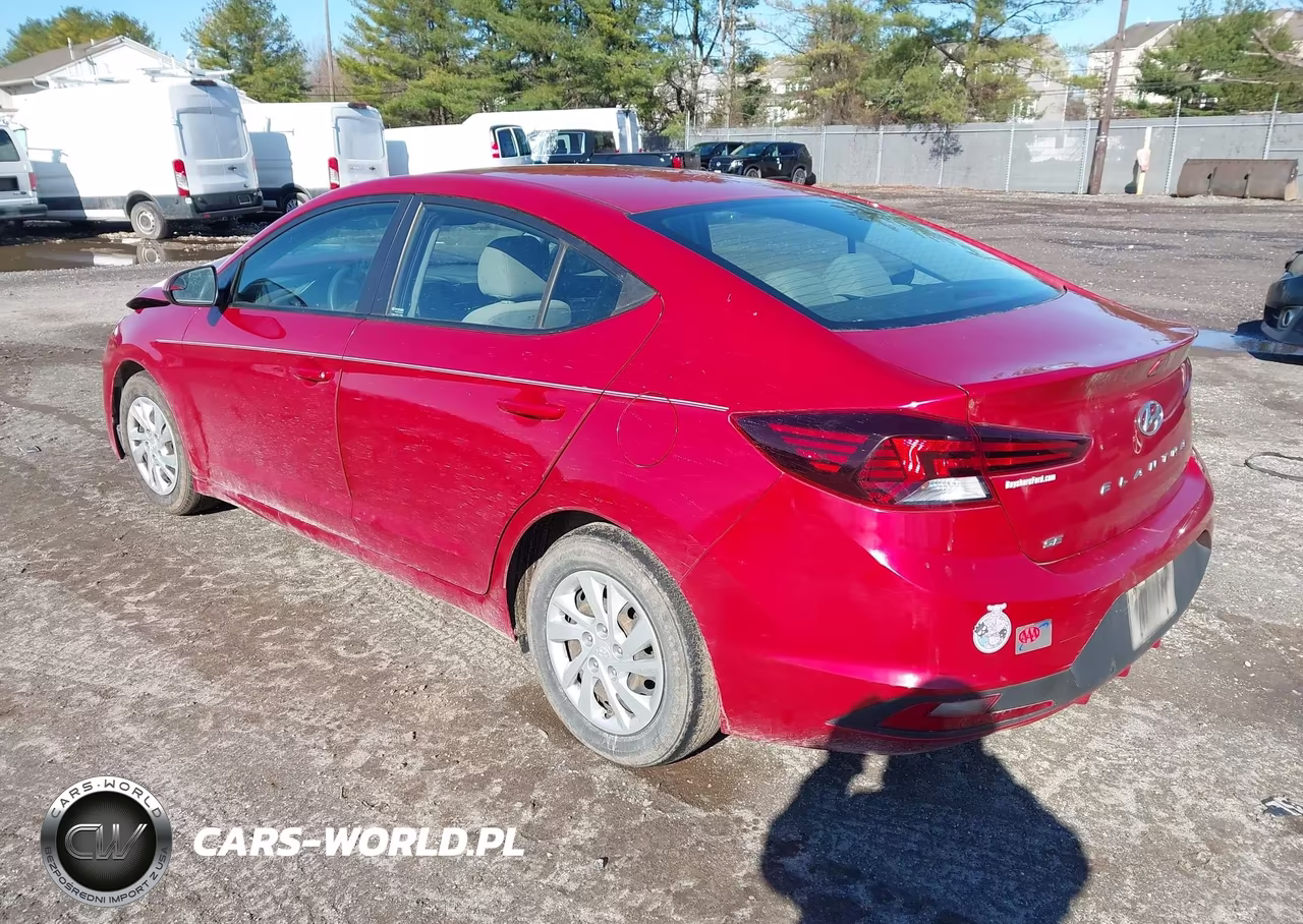 2019 Hyundai Elantra Se VIN:5NPD74LF1KH438262 - 3